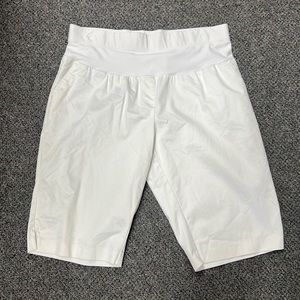 🌸3/$30🌸2/$15❤️5/$25❤️ DUO MATERNITY | white bermuda shorts XL